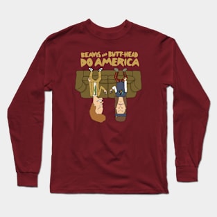 beavis and butthead do America Long Sleeve T-Shirt